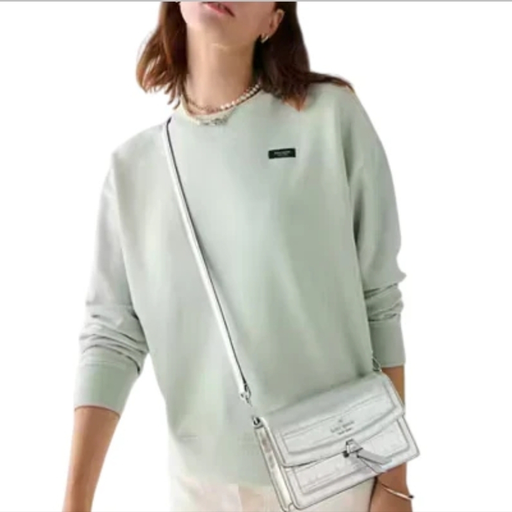 Kate Spade New York Knott Croc Embossed Mini Flap Crossbody 4 pc set NWT - Picture 5 of 12